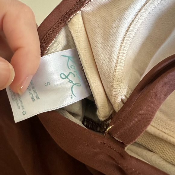 Kona Sol Brown One-Piece Swimsuit - Picture 5 of 9